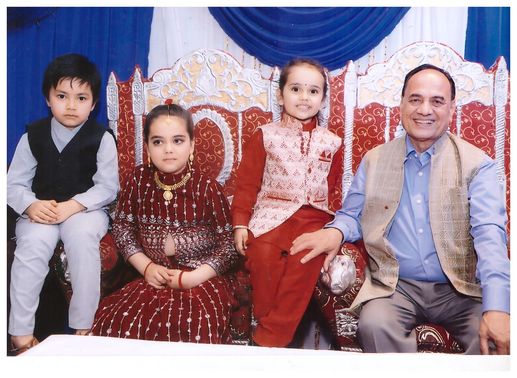 with grandchildren